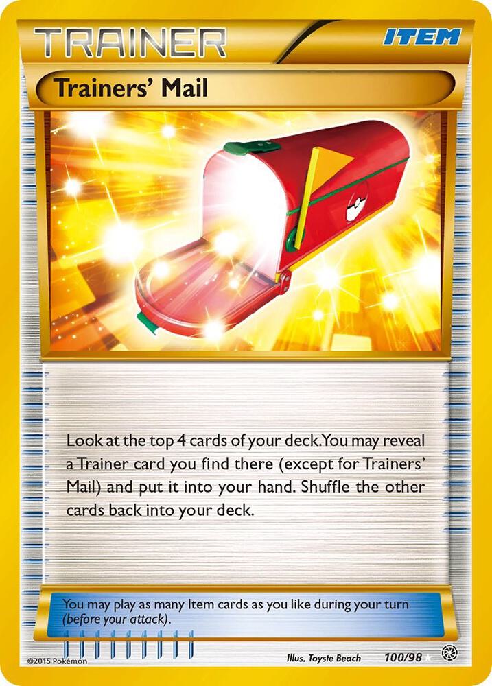 Trainers' Mail (Secret)