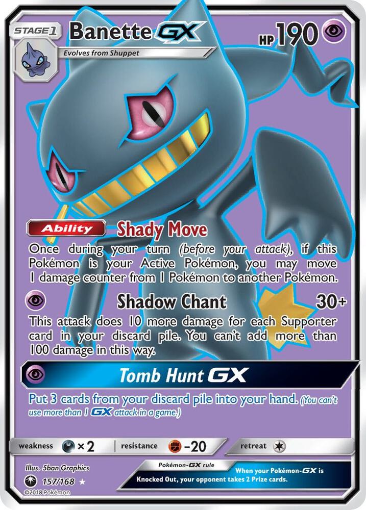 Banette GX (Full Art)