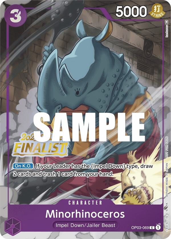 Minorhinoceros (Online Regional 2023) [Finalist]