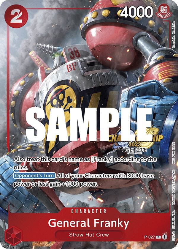 General Franky (CS 2023 Event Pack)