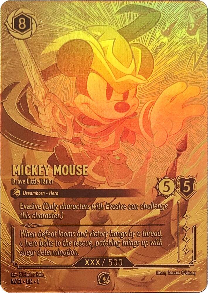 Mickey Mouse - Brave Little Tailor (Serial Numbered)