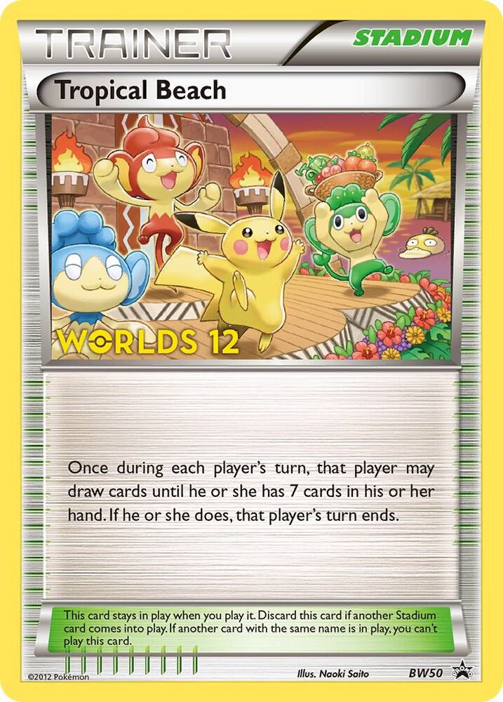 Tropical Beach - BW50 (Worlds 12)