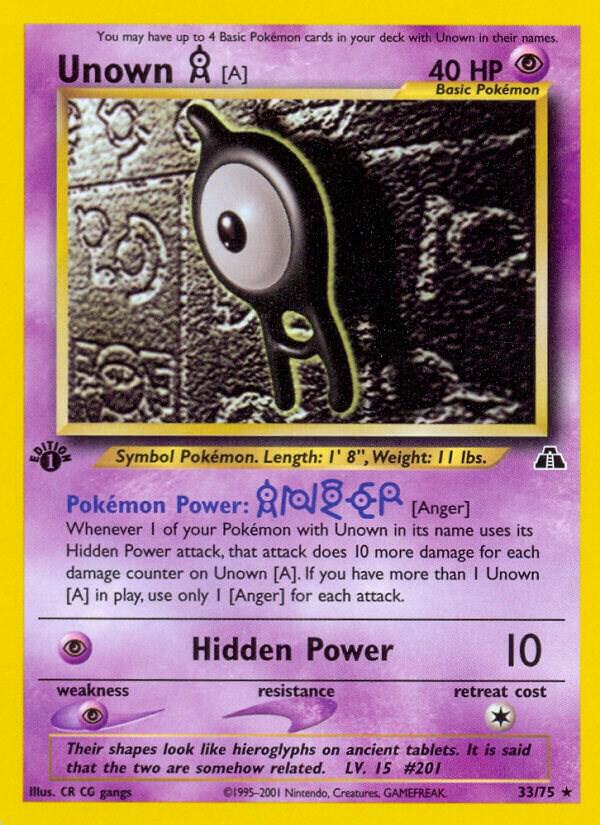 Unown (A) (33)