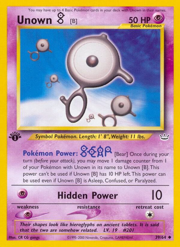 Unown (B)