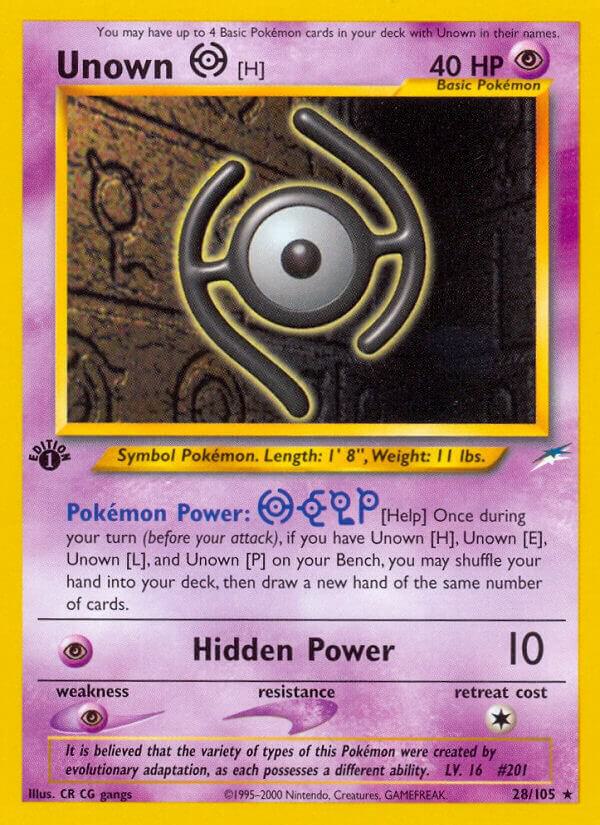 Unown (H)