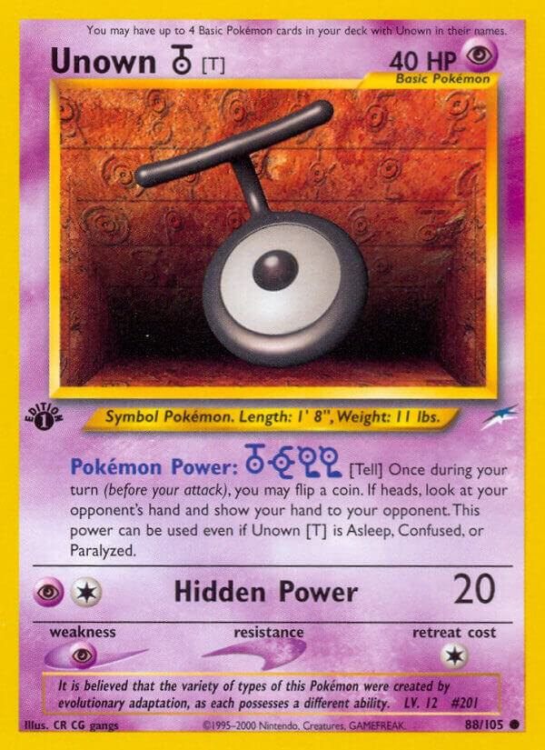 Unown (T)