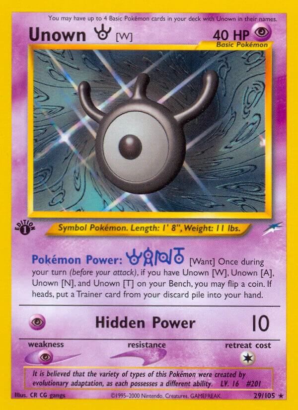 Unown (W)
