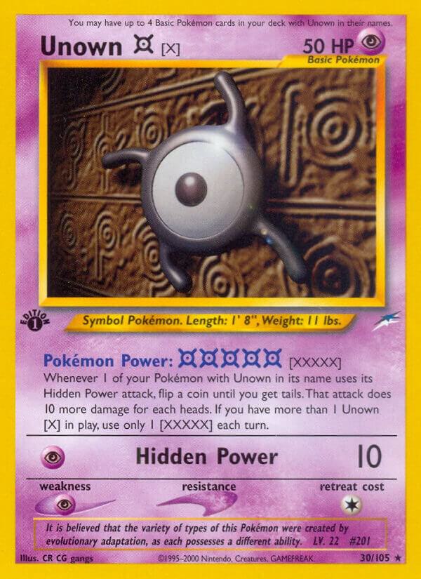Unown (X)