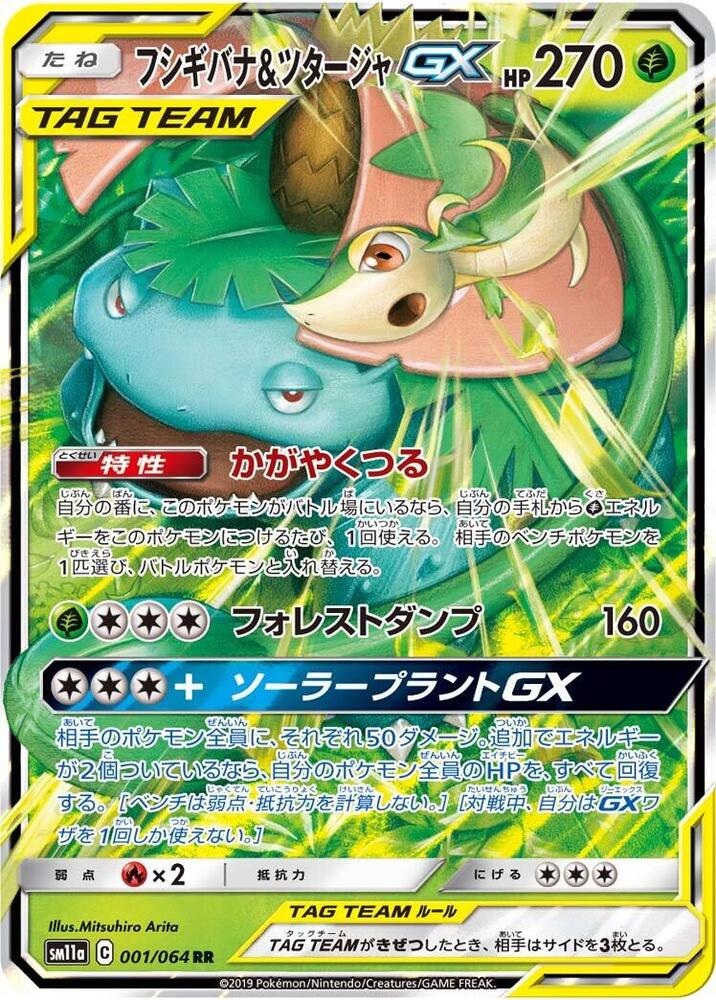 Venusaur & Snivy GX - 001/064