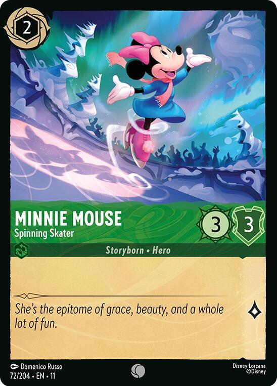 Minnie Mouse - Spinning Skater