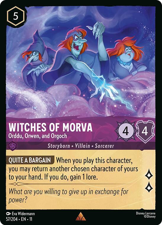 Witches of Morva - Orddu Orwen and Orgoch