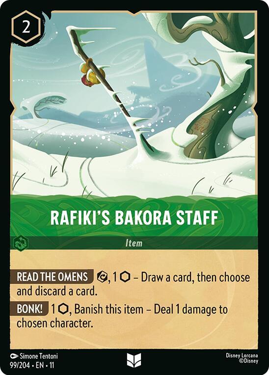 Rafiki's Bakora Staff
